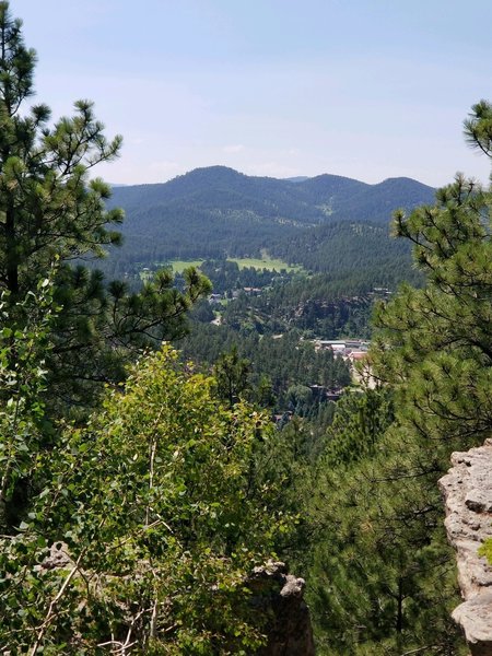 Beautiful Black Hills view from the top.
