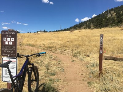 floyd hill downhill bike trail