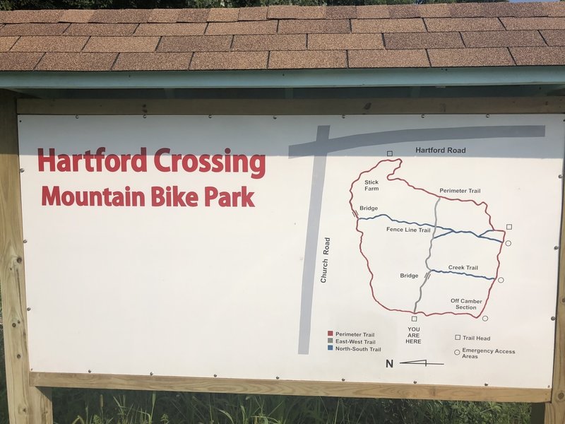 Hartford Crossing Mountain Bike Park