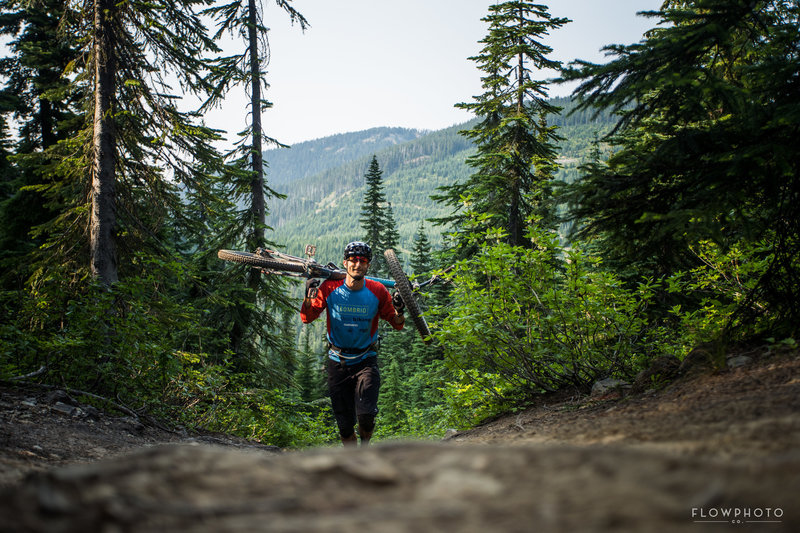 Hike it in. Ride it out.