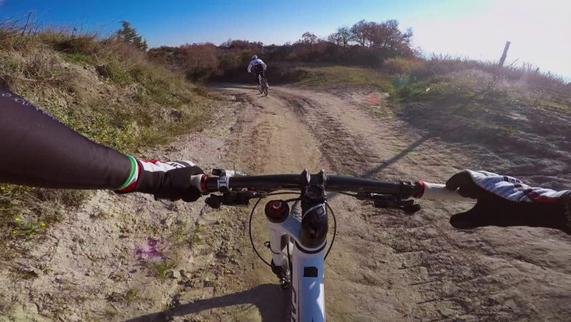 Riding up on Pack Memorial Trail Apple Valley, Ca.
