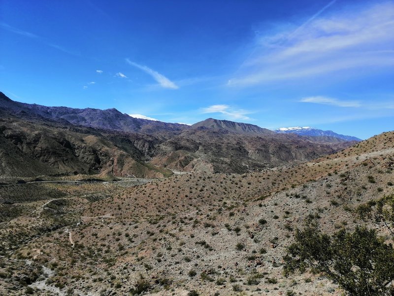 The top of the loop