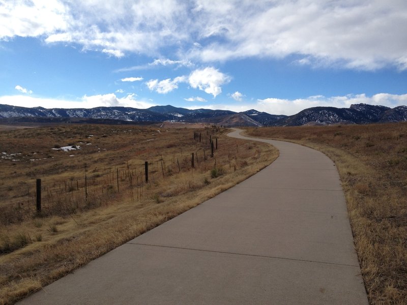 Ralston Creek Trail Mountain Bike Trail, Berkley, Colorado