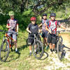 LTR middle school boys team out at Reimers Ranch for practice (at the pump track next to the parking lot)