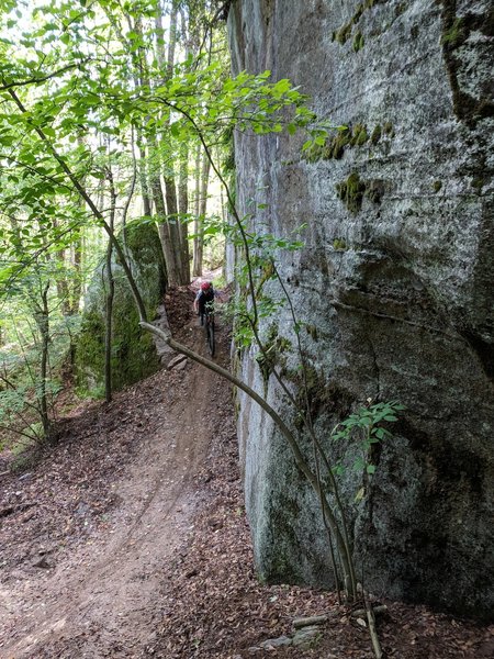 Jakes Rocks One of the many big rocks at Jakes Rocks part way down Ursus trail ...