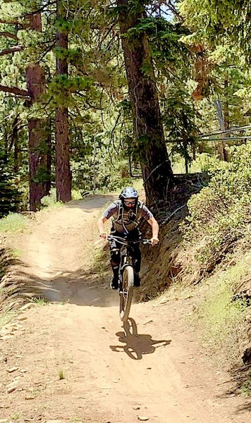 Fun trails at Bear Mountain Bike Park :)