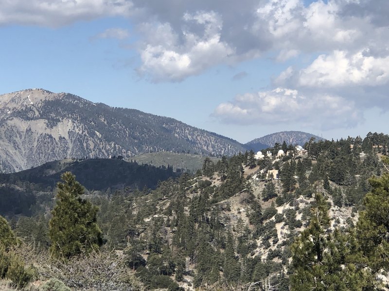 Another view of the JPL lab from the top of the trail.