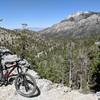 Great views just before the downhill.