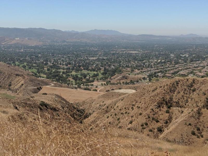 View of Simi Hills Golf Course
