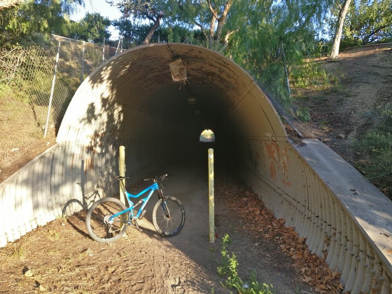 Oak Canyon tunnel.