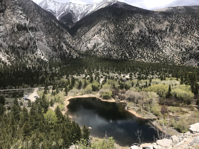 Chalk Lake from the Narrow Gauge Trail