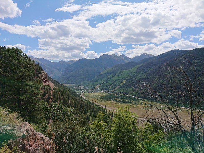 Mill Creek/Waterline Ride Mountain Bike Trail, Telluride, Colorado