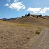 Rolling hills.