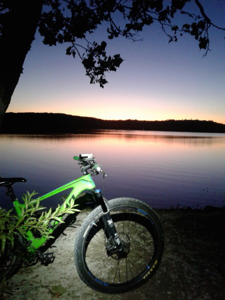 Cedar Lake sunset
