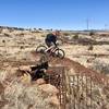 Dropping into the Dynamite Jump Line from the top of the old Magazine/Explosives Depot.