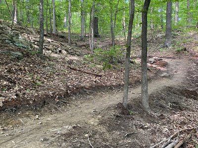 Kanawha State Forest Trail Map Middle Ridge Trail Mountain Bike Trail, Rand, West Virginia