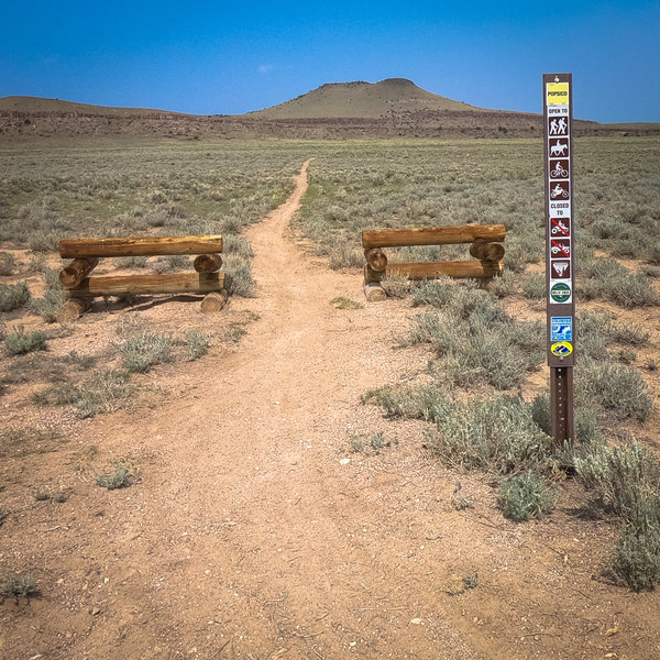 Wagon Ruts Mountain Bike Trail, Del Norte, Colorado