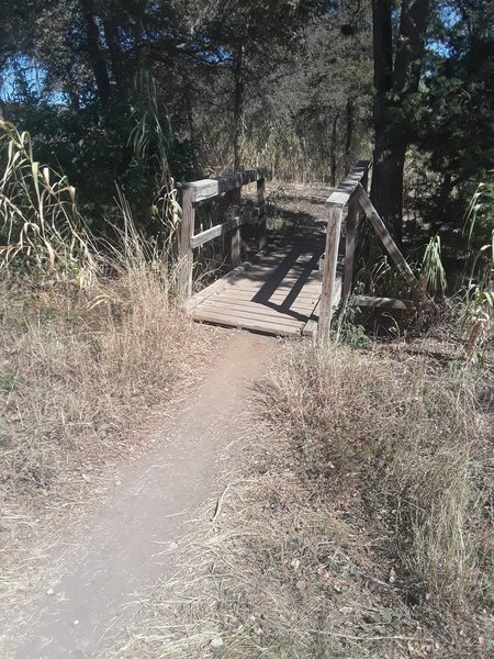 Bridge from connecting Trail to Technical Loop.