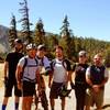 Oct 2012. Group ride, After getting off shuttle before our 21 mile descent,
