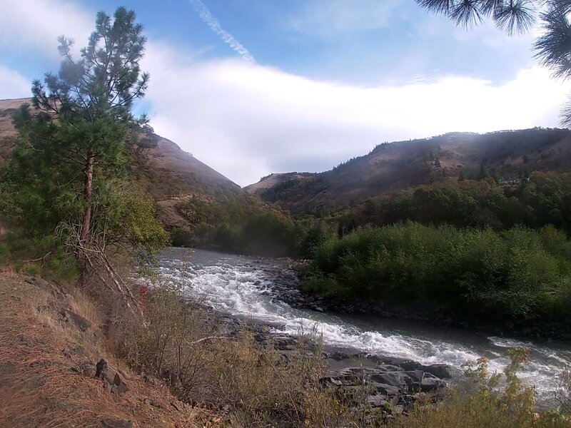 Rest stop along the trail.