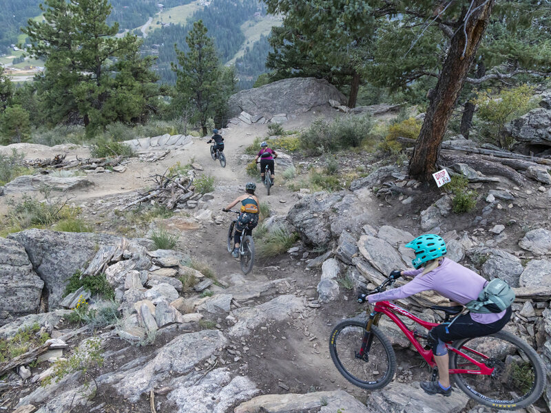 Floyd Hill DH Loop Mountain Bike Trail 