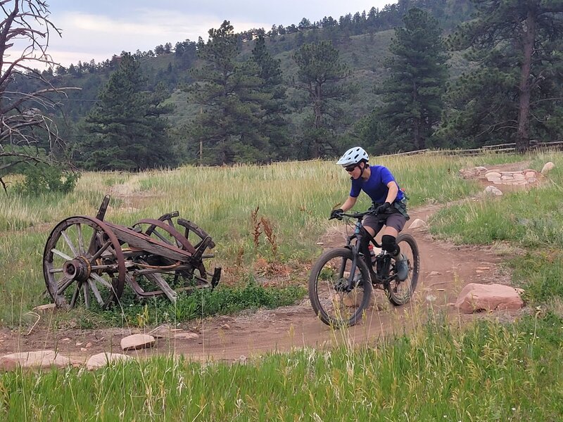 Skills Loop Mountain Bike Trail, Lyons, Colorado