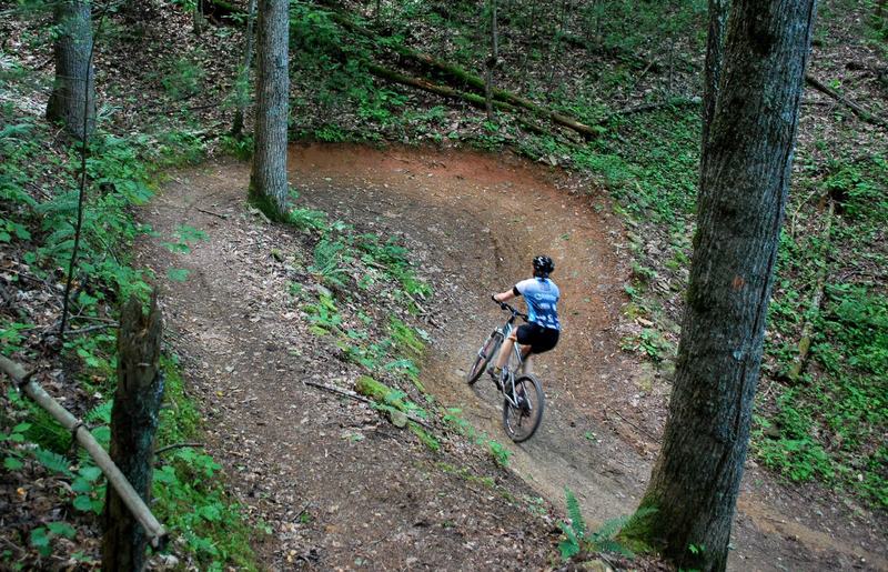 Shiner's Run Mountain Bike Trail, Moravian Falls, North Carolina