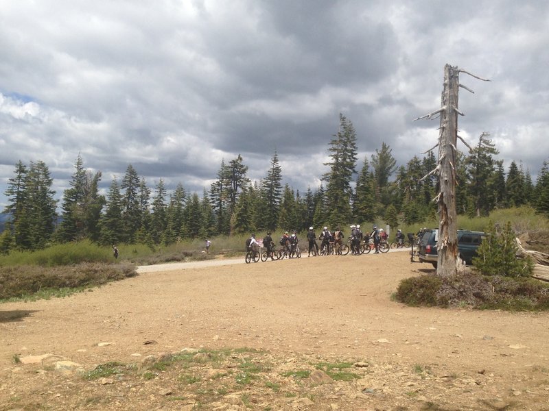 The start of Downieville Classic