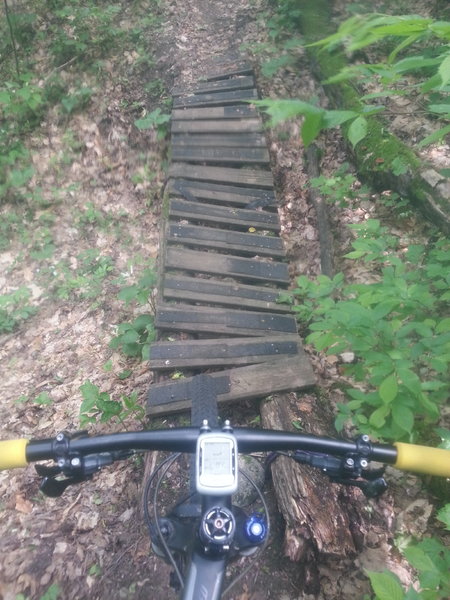 several bridges in Boyne Highlands 
