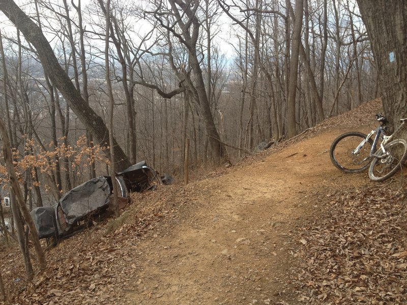 Big Sunny Trail Mountain Bike Trail, Cedar Bluff, Virginia