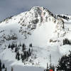 looking back at Seagull Chute