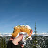 The view from the proper summit of the Big Mountain is enhanced when enjoyed alongside a fresh cheeseburger from the Summit House.