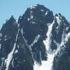View of The Fly (right) and The Zipper (left and a little hidden) from the approach road.