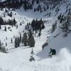 skiing down #3 in Rocky Point