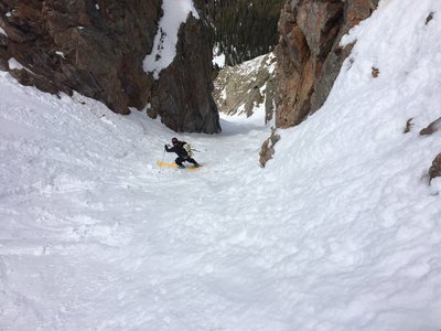 Half way down