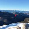 2 Humps as seen from the top of Monarch Mountain Ski Area - ski lines are on the shaded slope seen above the rope.