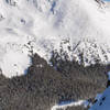 Wheeler's northwest slopes from Kachina's east side
