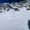 In the James Peak Cirque with Sky Pilot and Shooting Star (mostly hidden) above.