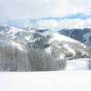This was taken at the start of the Powder Parkin ski run looking south. The drainage shown is the Powder Park 1 area. More great skiing can be had left of the photo (out of view.) Desolation Lake is over and behind the ridge front and center.